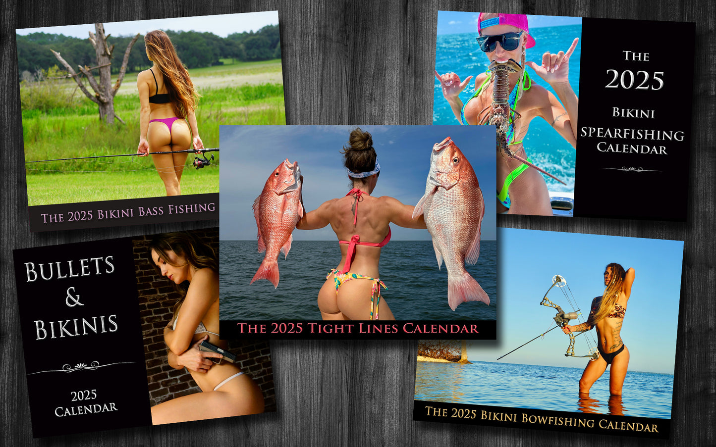 Calendar Bundle 5 calendars personally Signed