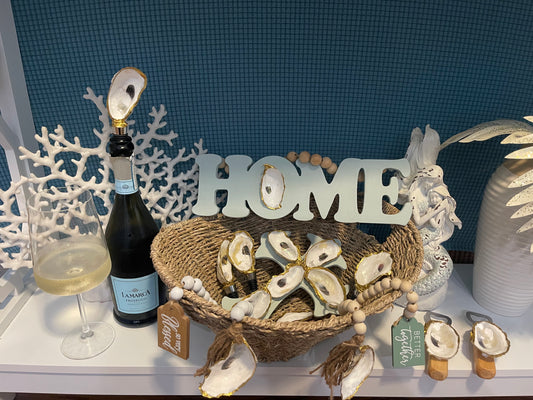 Oyster wine stopper